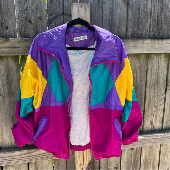 Natural Issue Jackets & Blazers - vintage windbreaker